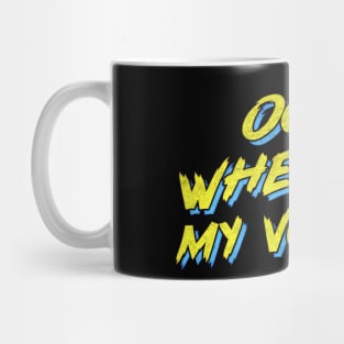 The Young Ones / Ooh, Where's My Volvo? Mug